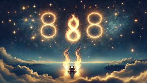 La esencia espiritual del número 8888: amor y llamas gemelas..
